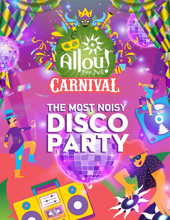 THE MOST NOISY DISCO PARTY!