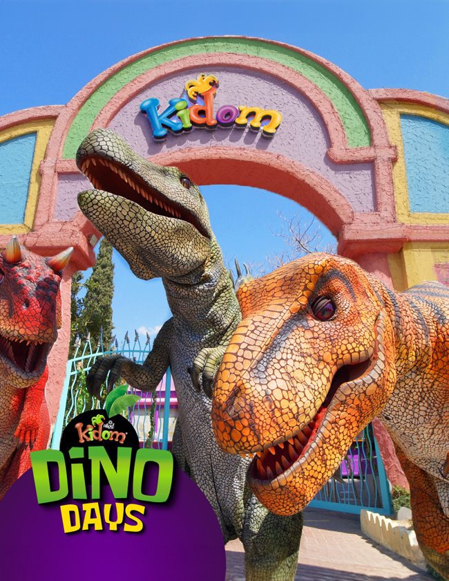 Dino Days at Kidom of Allou! Fun Park – The adventure continues!